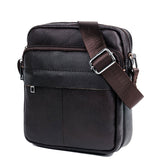 Genuine Leather Shoulder Bag Man