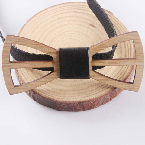 Gentle Unique Wooden Bow Tie